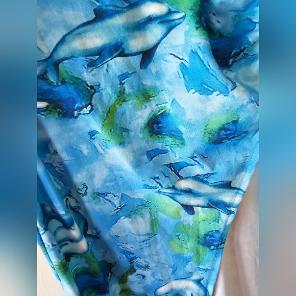 Dolphin Bikini/Beach Cover Dress - Picture 6 of 12